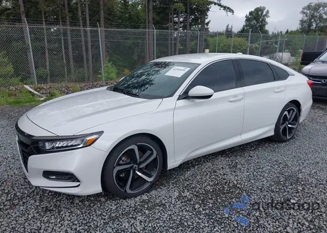 2018 Honda Accord Sport из США, поврежденный, VIN 1HGCV1F35JA223492